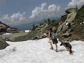 Dalle Baite di Mezzeno giro ad anello a Cima Giovanni Paolo II, ai Laghi Gemelli e ai Laghetti della Paura e di Val Vegia - 11 luglio 2010 - FOTOGALLERY